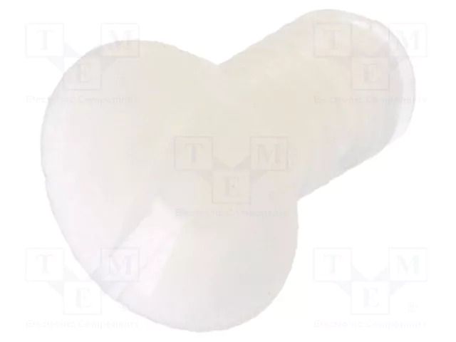 Screw; M3x6; 0.5; Head: countersunk; slotted; 1mm; polyamide; 8G202 DREMEC DR8G202M3X6