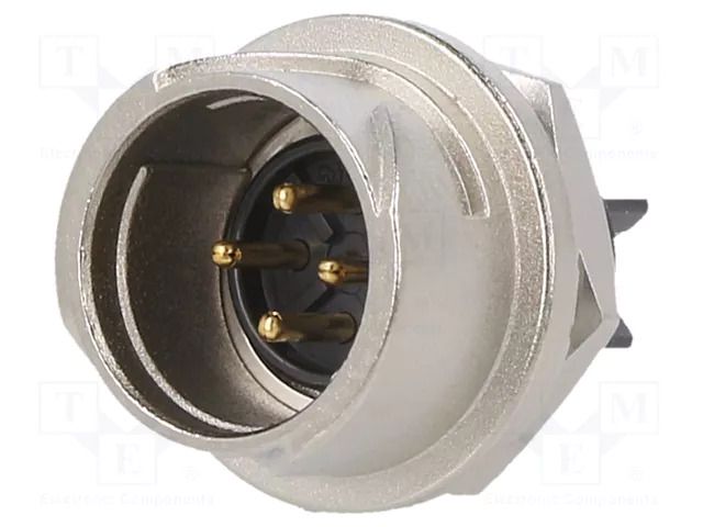 Connector: circular; socket; male; LF; 10A; PIN: 4; soldering HIROSE LF10WBR-4P