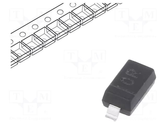 Diode: Schottky rectifying; SOD123A; SMD; 40V; 1A TOREX XBS104V14R-G