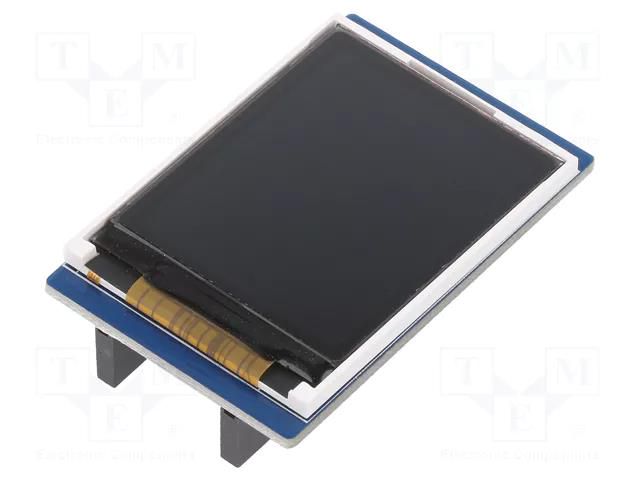 Display: LCD; graphical; 160x128; 52x34.5mm; 1.8"; PIN: 40; 1x40 WAVESHARE WSH-19579