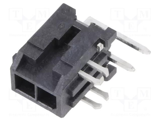 Connector: wire-board; socket; male; PIN: 2; Micro-Fit 3.0; 3mm; 2x1 MOLEX MX-43045-0221