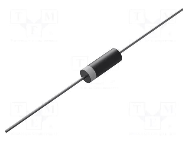 Diode: Zener; 5W; 180V; bulk; CASE017AA; single diode; 0.5uA ONSEMI 1N5386BG