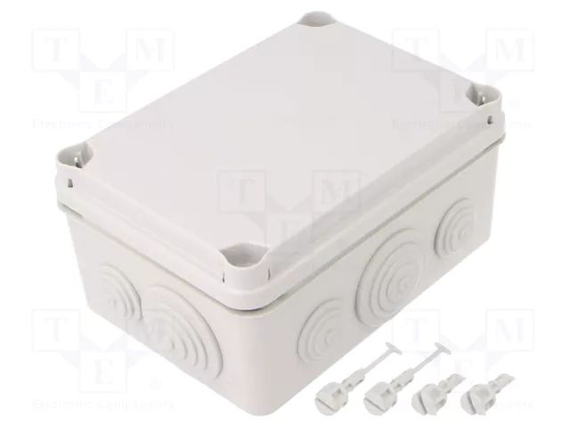 Enclosure: junction box; X: 119mm; Y: 164mm; Z: 79mm PCE EV-161