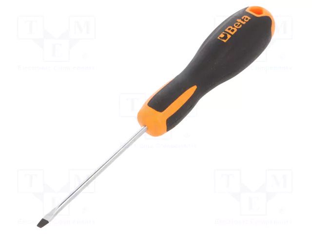 Screwdriver: standard; slot; 3x0.5mm; EVOX; Blade length: 75mm BETA BE1201E/3X75
