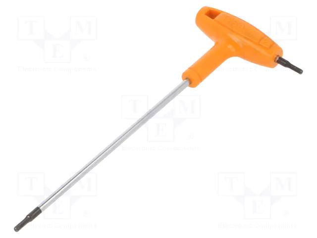Wrench; hex key; HEX 2mm; Kind of handle: T; L: 139mm BETA BE96T/2