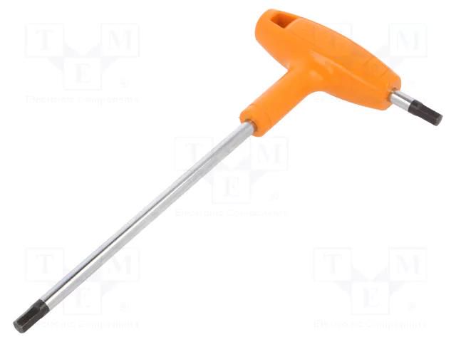 Wrenches set; hex key; Kind of handle: T; 5pcs. BETA BE96T/S5P