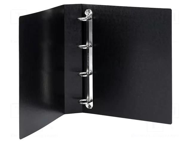 Binder; ESD; A4; 25mm; Application: for storing documents; black EUROSTAT GROUP ERS-410901421A