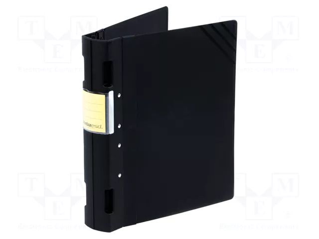 ESD; A4; polypropylene; black; Application: for storing documents EUROSTAT GROUP ERS-410906027