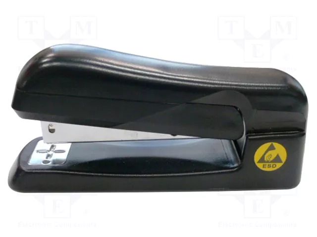 ESD; ABS; black; <1MΩ; 130x35x55mm; Office Equipment: stapler EUROSTAT GROUP ERS-410920105