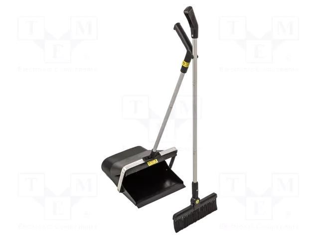 Broom and dustpan kit; ESD; 900x260mm; aluminium,PP EUROSTAT GROUP ERS-410996052