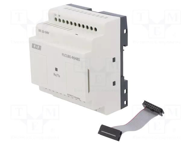 Module: extension; 12÷24VDC; for DIN rail mounting; FLC; IP20 F&F FLC18E-RS485