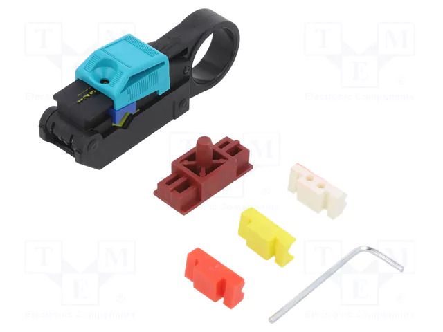 Stripping tool; Øcable: 2.5÷7.6mm; Wire: coaxial,round PHOENIX CONTACT PH-1212165