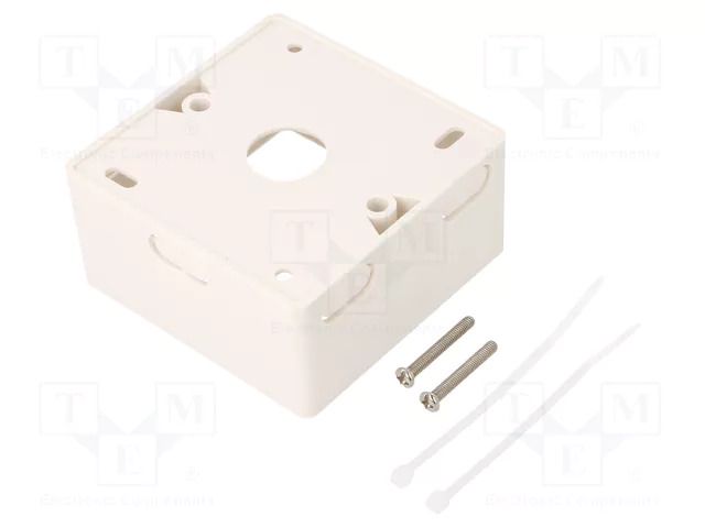 Case; socket; white; surface-mounted LOGILINK LOG-NP0221