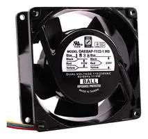 AXIAL FAN, BALL, 50CFM, 32DB, 9W, 230VAC OA938AP-11/22-1WB