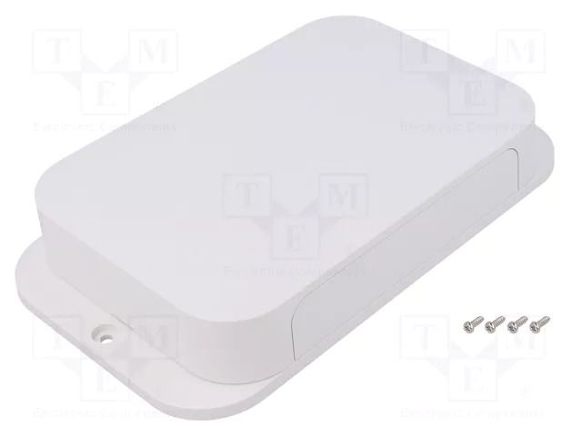 Enclosure: with panel; with fixing lugs; PFF; X: 120.4mm; Z: 35mm TAKACHI TKC-PFF18-4-12W