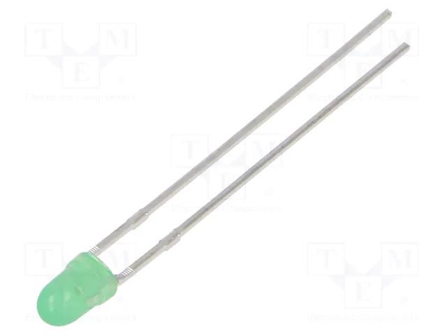 LED; green; 2.9mm; 30mcd; 60°; Front: convex; 2.2÷2.6VDC; -40÷85°C LUMEX SSL-LX3044LGD