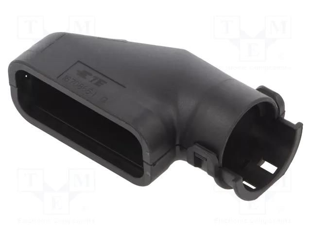 Plug cover; angled 90°; size E TE Connectivity 1670865-1