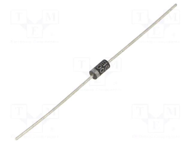 Diode: rectifying; THT; 1kV; 1A; Ammo Pack; Ifsm: 30A; DO41; Ufmax: 1V LUGUANG ELECTRONIC 1N4007-LGE