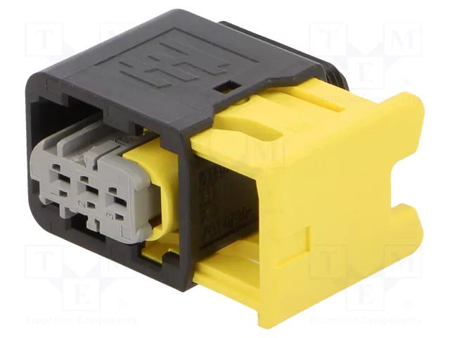 Connector: automotive; plug; female; MCP 1.5K; 60V; PIN: 3; IP67 TE Connectivity 2-1418448-1