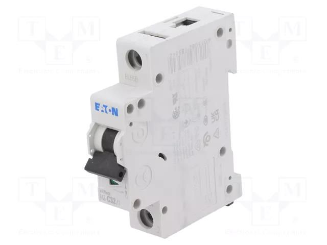 Circuit breaker; 230/400VAC; Inom: 32A; Poles: 1; Charact: C; 15kA EATON ELECTRIC FAZ-C32/1