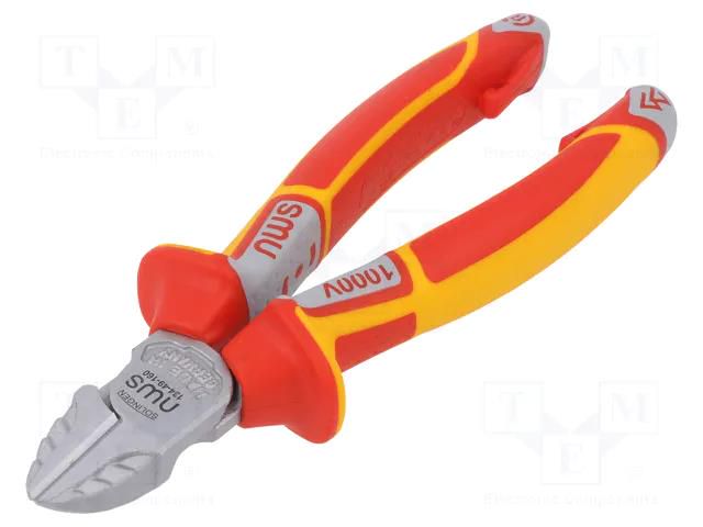 Pliers; side,cutting,insulated; 160mm; Cut: with side face NWS NW134-49-VDE-160