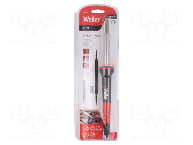 Soldering iron: with htg elem; Power: 80W; 230V WELLER WEL.WLIRPK8023C