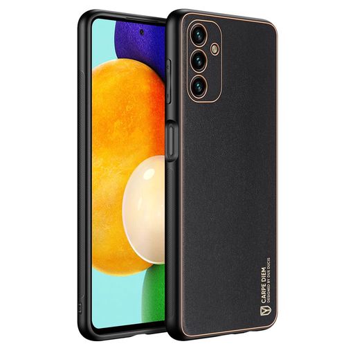 Dux Ducis Yolo elegant cover made of ecological leather for Samsung Galaxy A13 5G black, Dux Ducis 6934913041697 6934913041697