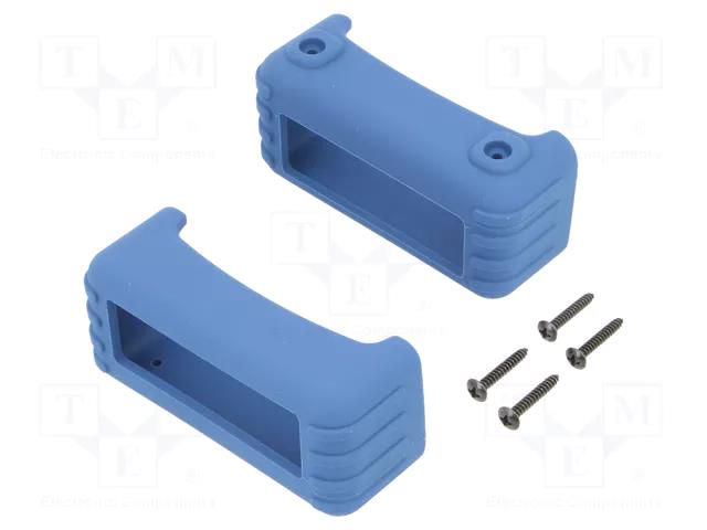 Silicone protector; thermoplastic rubber; Colour: blue; 2pcs. TAKACHI TKC-TWSC9-4N