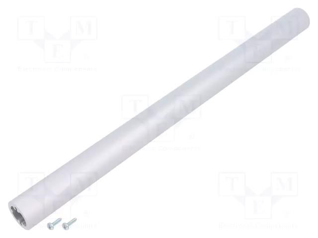 Accessories: aluminium tube; LR; 21.7mm; aluminium; L: 300mm PATLITE POLE22-0300AN