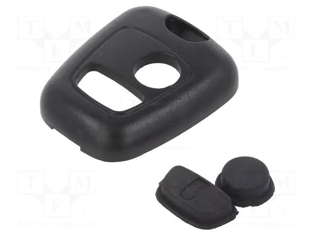 Front panel for remote controller; MINITOOLS; plastic MINITOOLS SEPKEY03B