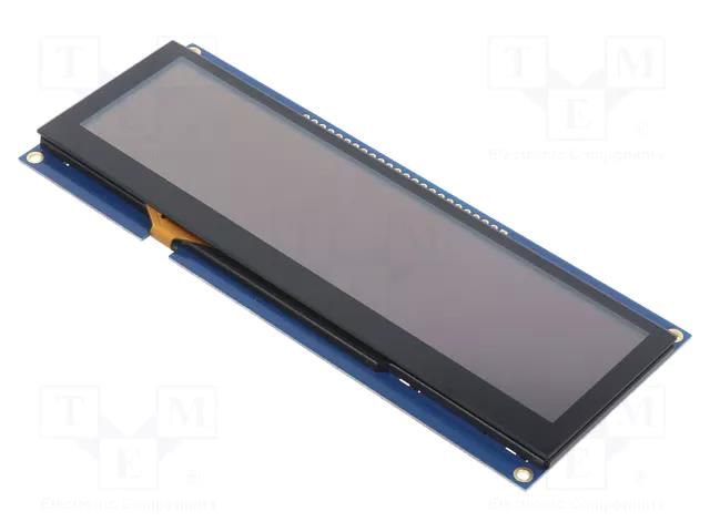 Display: OLED; graphical; 5.5"; 256x64; Dim: 147x59x4.8mm; green RAYSTAR OPTRONICS REN025664DGPP3L0