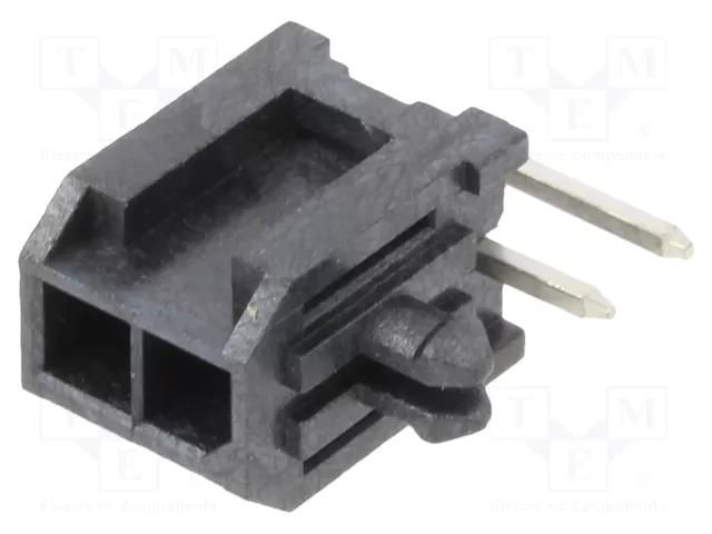 Connector: wire-board; socket; male; Minitek® Pwr 3.0; 3mm; PIN: 2 AMPHENOL COMMUNICATIONS SOLUTIONS 10127720-021GLF