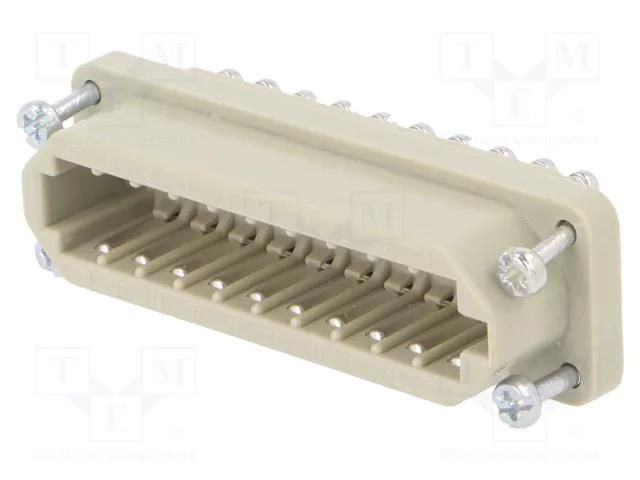 Connector: HDC; female; EPIC STA; PIN: 20; 7A; 60V; size H-A 16 LAPP 10501100