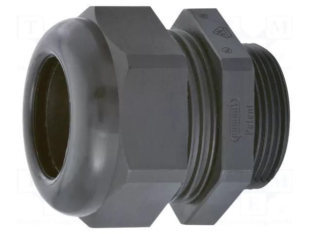 Cable gland; PG48; IP54; polyamide; black; UL94V-0; HSK-K HUMMEL HUMMEL-1209480115