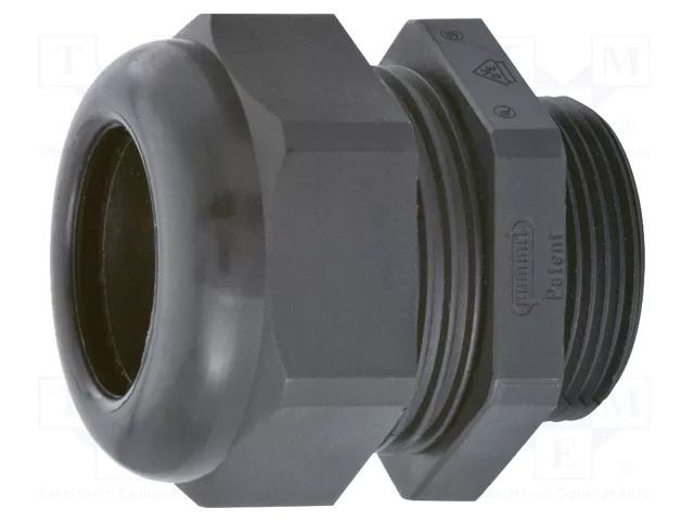 Cable gland; M40; 1.5; IP54; polyamide; black; UL94V-0; HSK-K HUMMEL HUMMEL-1209400150