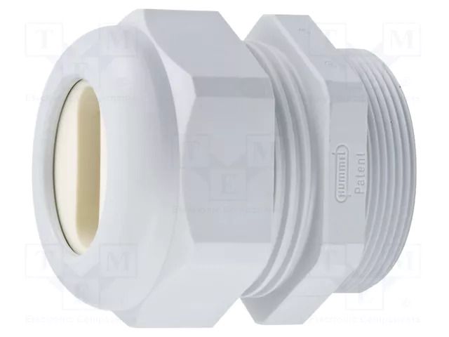 Cable gland; for flat cable; M25; 1.5; IP65; polyamide; grey HUMMEL HUMMEL-1587250050