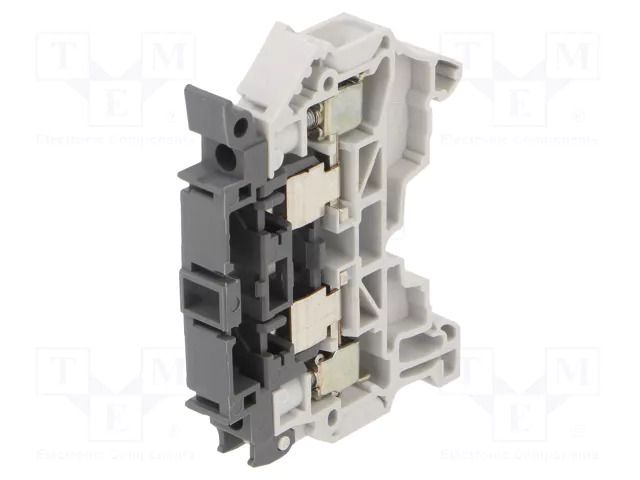 Splice terminal: rail; Entrelec; 300V; for DIN rail mounting TE Connectivity 1SNK508411R0000