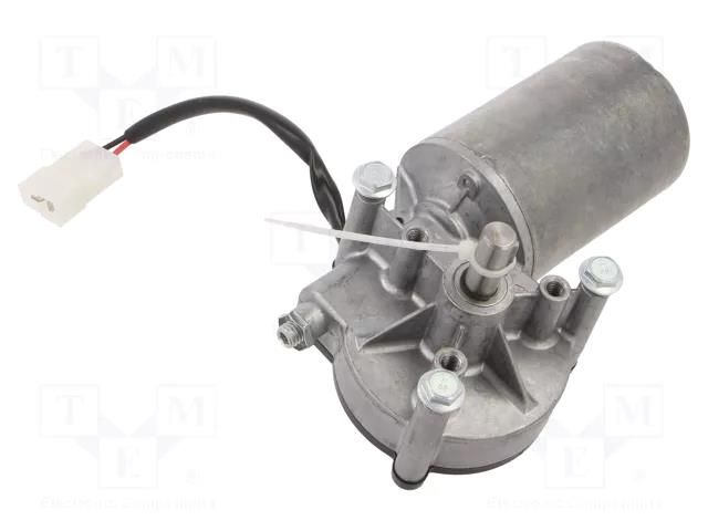 Motor: DC; 24VDC; 40rpm; worm gear; 5Nm; IP53; Trans: 62: 1; 2.5A DOGA 111.9041.30.00