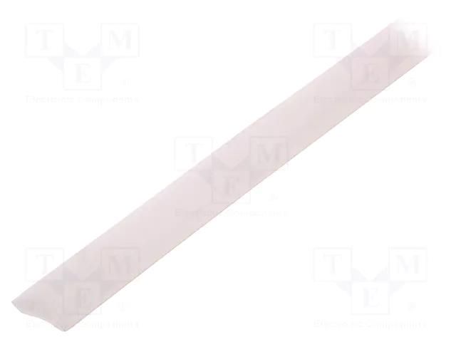 Heat shrink sleeve; 2: 1; 12.7mm; transparent HELLERMANNTYTON TK20-12.7/6.4-CL