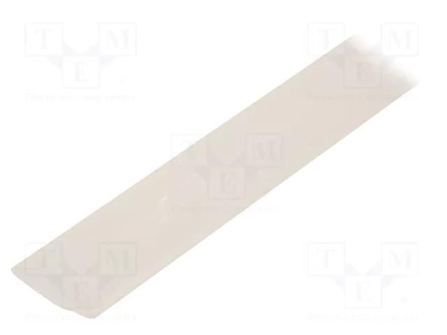 Heat shrink sleeve; 25.4mm; transparent HELLERMANNTYTON TK20-25.4/12.7-CL