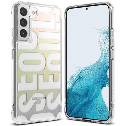 Ringke Fusion Design Armored Case Cover with Gel Frame for Samsung Galaxy S22 + (S22 Plus) transparent (Seoul) (F593R89), Ringke 8809848204654 8809848204654