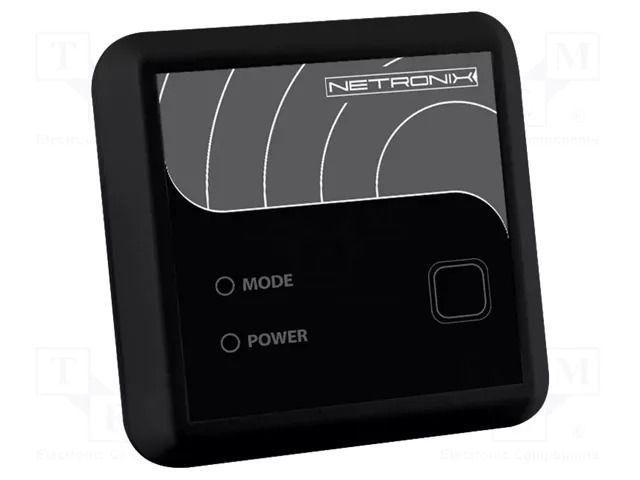 RFID reader; 8÷16V; Modbus RTU; RS485; 82x82x22mm; black; 13.56MHz NETRONIX UW-R4GB