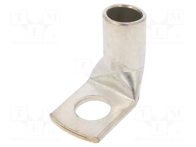 Tip: ring tube; M16; 120mm2; crimped; for cable; angled 90°; tinned BM GROUP BM032619