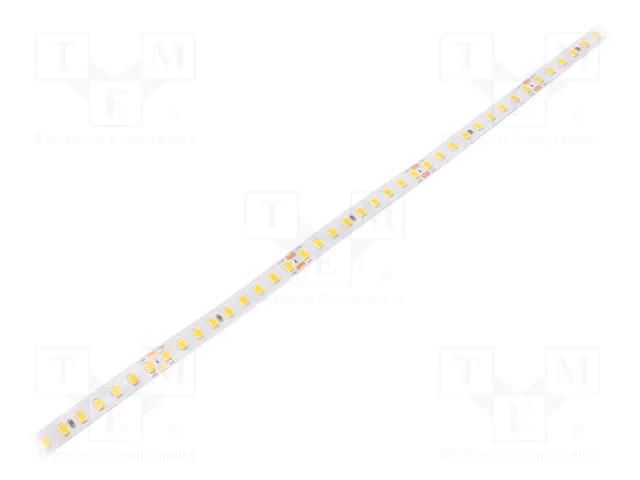 LED tape; white warm; 2835; LED/m: 144; 8mm; white PCB; IP20; 6W/m WISVA OPTOELECTRONICS HH-30KWG-2835GWNA