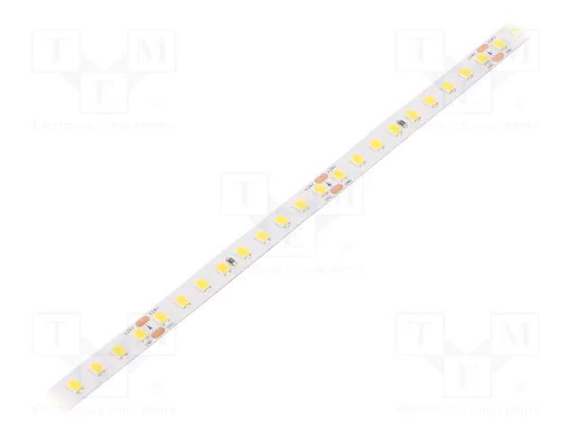 LED tape; white neutral; 2835; LED/m: 144; 8mm; white PCB; IP20 WISVA OPTOELECTRONICS HH-40KWG-2835GWNA