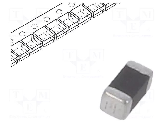 NTC thermistor; 10kΩ; SMD; 0603; 3900K; 100mW MURATA NCP18XV103J03RB