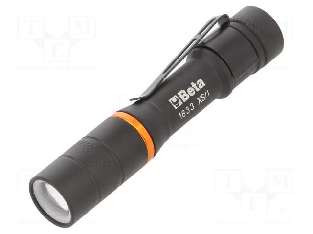 Torch: LED; 92mm; 100lm; black; IP66 BETA BE1833XS/1