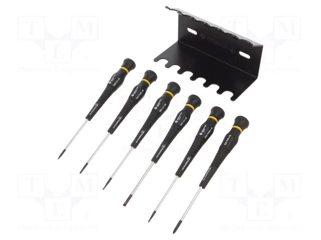 Precision; ESD; 6pcs; Kit: stand; Screwdriver: precision-set BERNSTEIN BRN-4-620