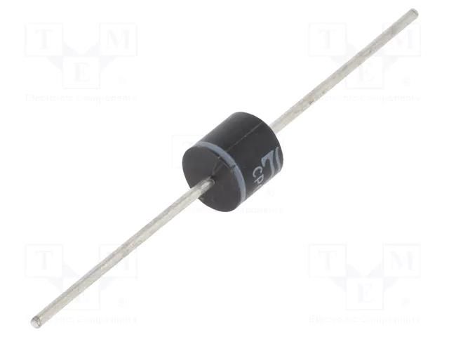Diode: rectifying; THT; 400V; 12A; Ammo Pack; Ifsm: 450A; P600; 1.5us DIOTEC SEMICONDUCTOR P1200G-DIO