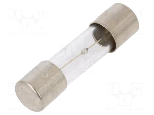 Fuse: fuse; 2A; 250VAC; time-lag; glass; 5x20mm; TSC; brass; bulk OPTIFUSE TSC-2A